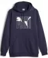 Férfi pulóver PUMA ESS+ LOGO LAB HOLIDAY HOODIE FL 675924-06 KÉK