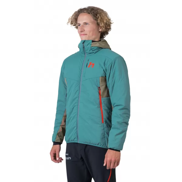  Férfi dzseki HANNAH KECHU HOODY OLAJKÉK/ÉGETETT OLÍVA 