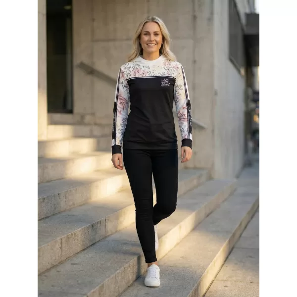  Női prémium pulóver ALTISPORT VOJ/ALW008MI01 FEKETE 