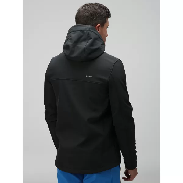  Férfi softshell kabát LOAP LUPRON OLM2307 SÖTÉTSZÜRKE 