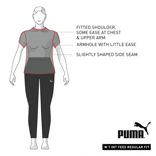  Funkcionális női póló PUMA PERFORMANCE TEE W 520311-01 FEKETE 