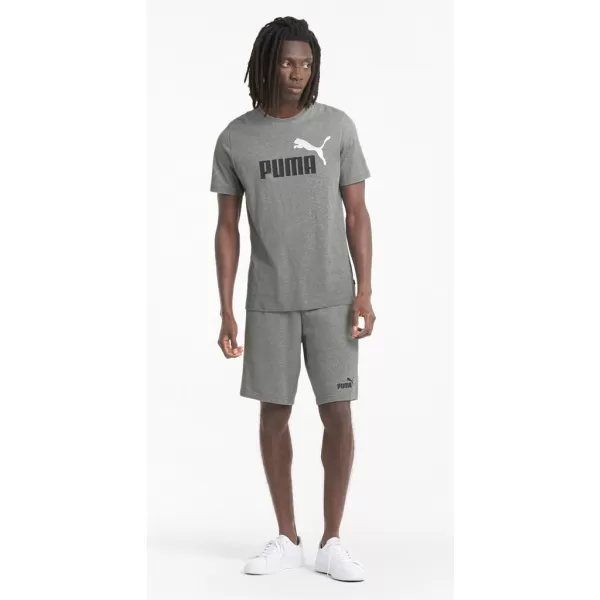  Férfi póló PUMA ESS+ 2 COL LOGO TEE 586759-03 SZÜRKE 