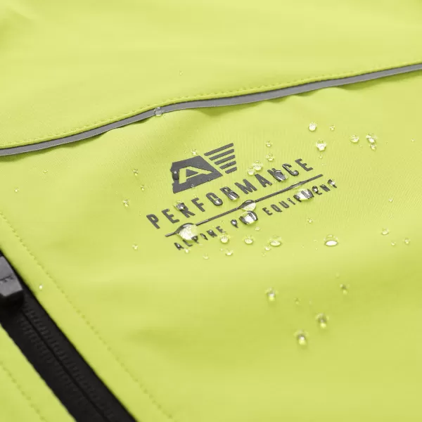  Férfi softshell dzseki ALPINE PRO GEROC MJCB624 ZÖLD 