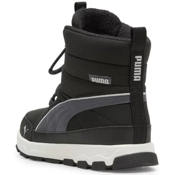  Gyerekcipők PUMA EVOLVE BOOT JR 392644-01 FEKETE 