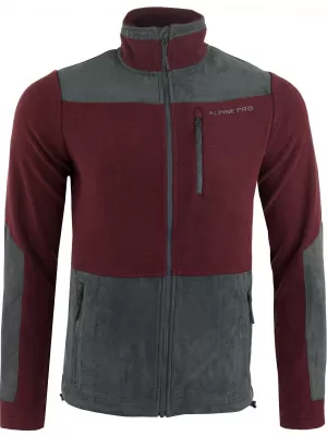 Gyapjú pulóver ALPINE PRO CLEW MSWB379 RÓZSASZÍN