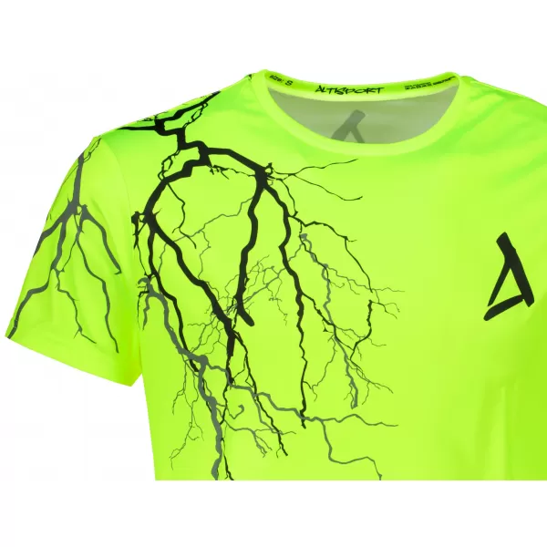  Prémium férfi póló ALTISPORT VOJ/ALM004TR01 NEON SÁRGA 