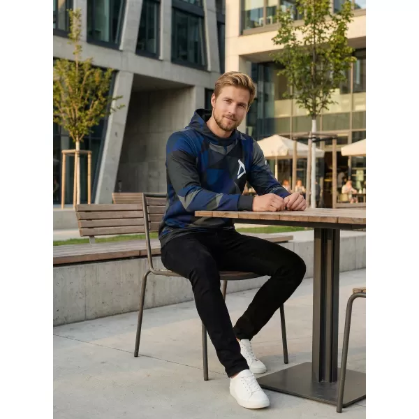  Prémium férfi pulóver ALTISPORT VOJ/ALM007MI01 SÖTÉTKÉK 