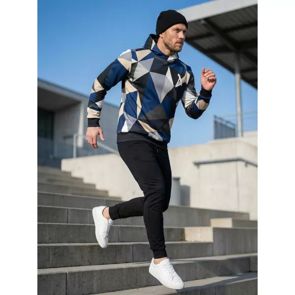  Prémium férfi pulóver ALTISPORT VOJ/ALM007MI01 SÖTÉTKÉK/BARNA 