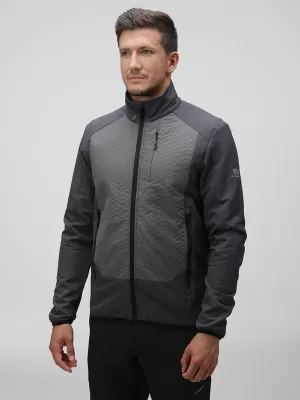 Férfi softshell kabát LOAP URVAL OLM2313 SÖTÉTSZÜRKE