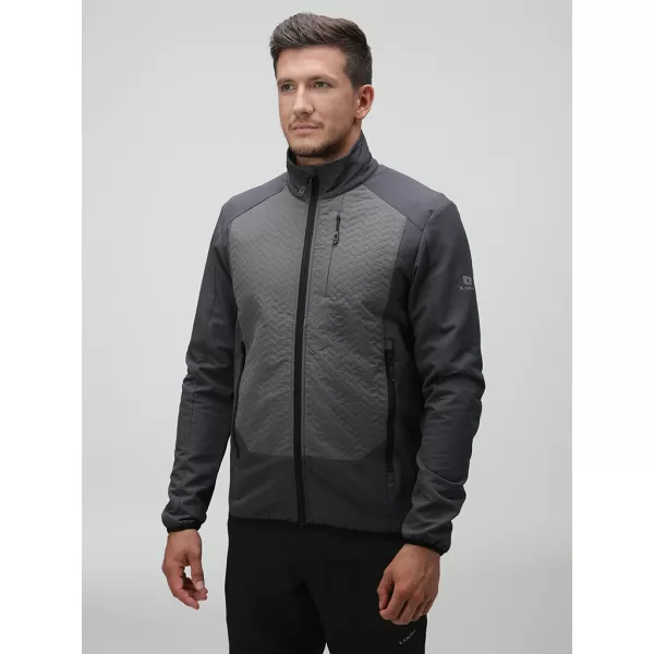  Férfi softshell kabát LOAP URVAL OLM2313 SÖTÉTSZÜRKE 