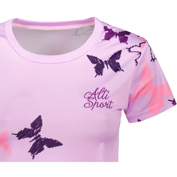  Prémium funkcionális női póló ALTISPORT VOJ/ALW002TR01 HALVÁNYLILA 