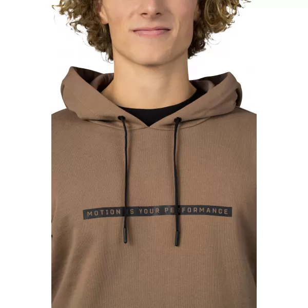  Férfi pulóver HANNAH SEYMORE HOODY KOKA MOKKA 