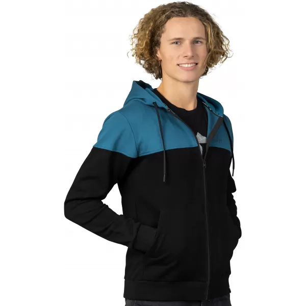  Férfi pulóver HANNAH FEZCO HOODY ANTRACIT/SÖTÉT FARMER 