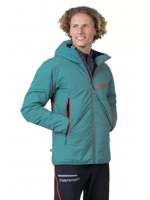 Férfi dzseki HANNAH GABBER HOODY OLAJKÉK