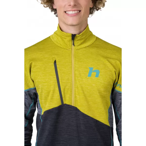  Férfi pulóver HANNAH NIRO HZ CITRONELLE/ANTRACIT MEL 