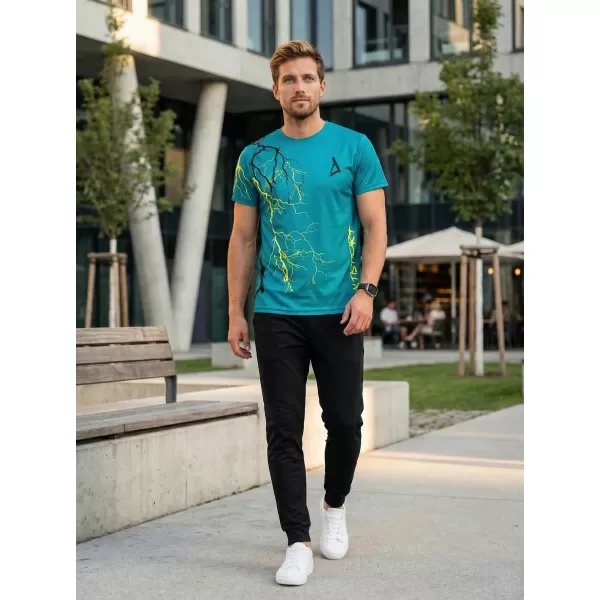  Prémium férfi póló ALTISPORT VOJ/ALM004TR01 KEROZIN/SÁRGA 