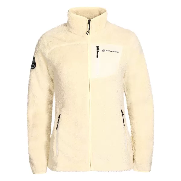  Női pulóver ALPINE PRO FERADA LSWB408 FEHÉR 