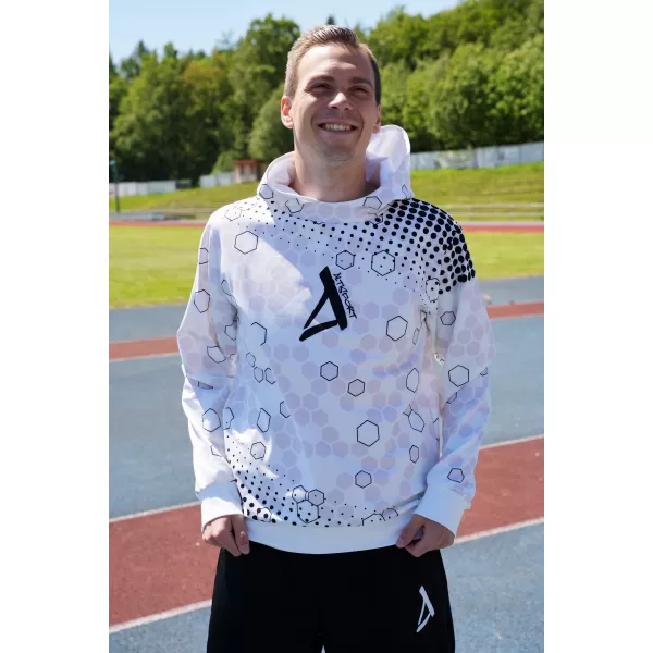  Férfi prémium funkcionális pulóver ALTISPORT VOJ/ALM005MI01 FEHÉR 