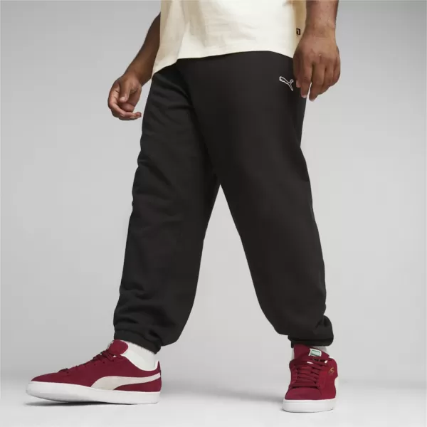  Férfi melegítőnadrág PUMA BETTER ESSENTIALS SWEATPANTS 675980-01 FEKETE 