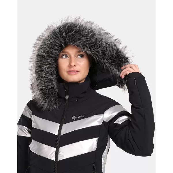  Női sídzseki KILPI LTD ASTER-W UL0141KI FEKETE 