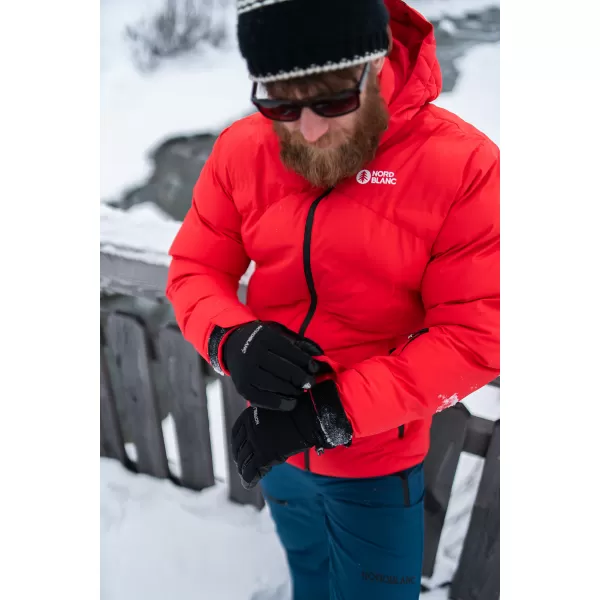  Férfi téli kabát NORDBLANC BRILLIANCY NBWJM7926 PIROS 