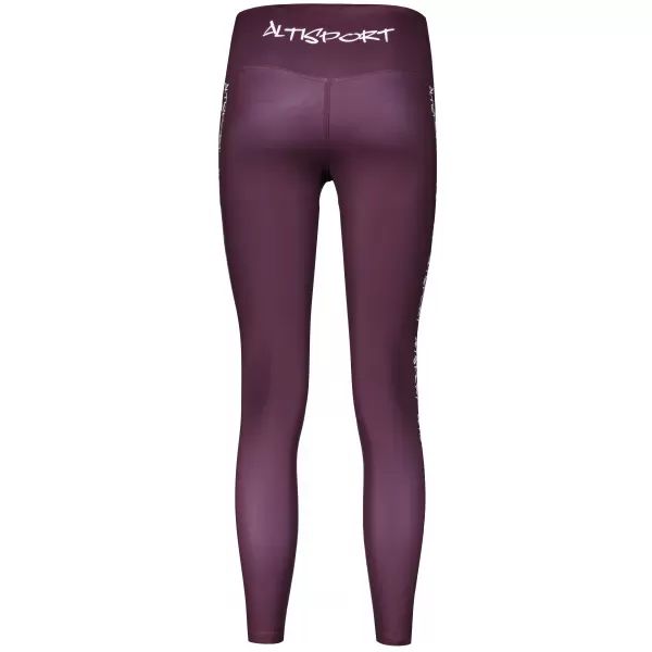  Női hosszú prémium leggings ALTISPORT VOJ/ALW021LEG01 LILA 