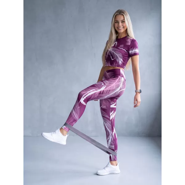  Női hosszú prémium leggings ALTISPORT VOJ/ALW001LEG01 FUKSZIA 