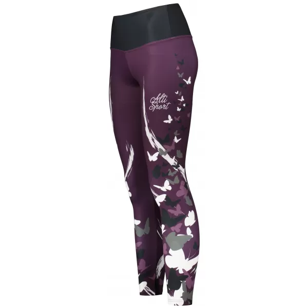  Női hosszú prémium leggings ALTISPORT VOJ/ALW022LEG01 LILA 