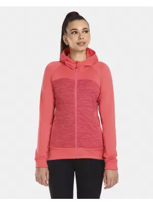 Női sport pulóver KILPI LAYANA-W UL0202KI RÓZSASZÍN