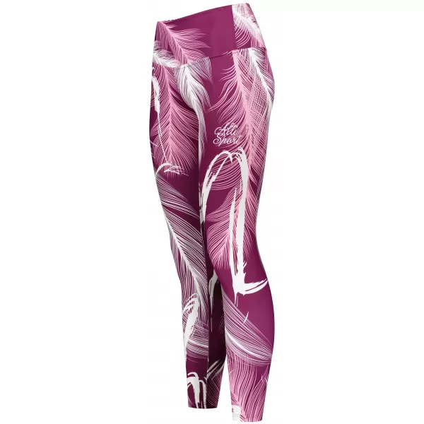  Női hosszú prémium leggings ALTISPORT VOJ/ALW001LEG01 FUKSZIA 
