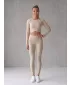 Női hosszú prémium leggings ALTISPORT VOJ/ALW021LEG01 BARNA