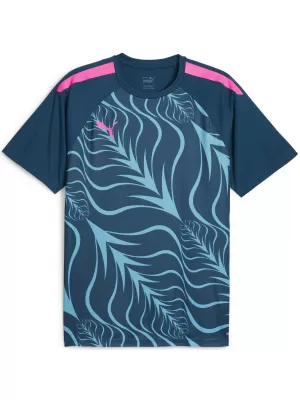 Férfi póló PUMA INDIVIDUALLIGA GRAPHICJERSEY 658984-56 KÉK