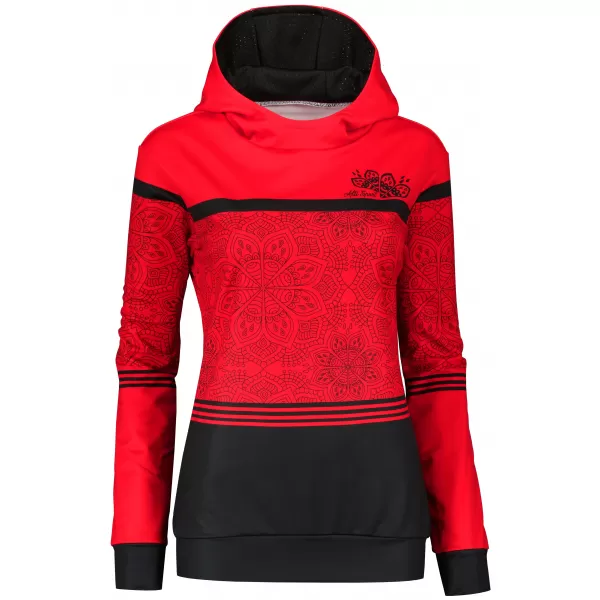  Női prémium pulóver ALTISPORT VOJ/ALW023MI01 PIROS 