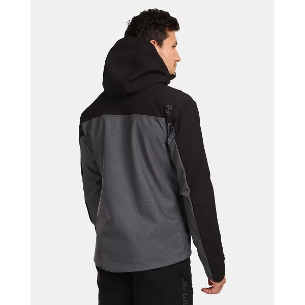  Férfi softshell kabát KILPI RAVIO-M UM0126KI SÖTÉTSZÜRKE 