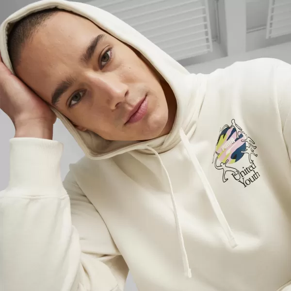  Férfi pulóver PUMA DOWNTOWN GRAPHIC HOODIE 624361-99 VÁLOGATOTT SZÍNEK 