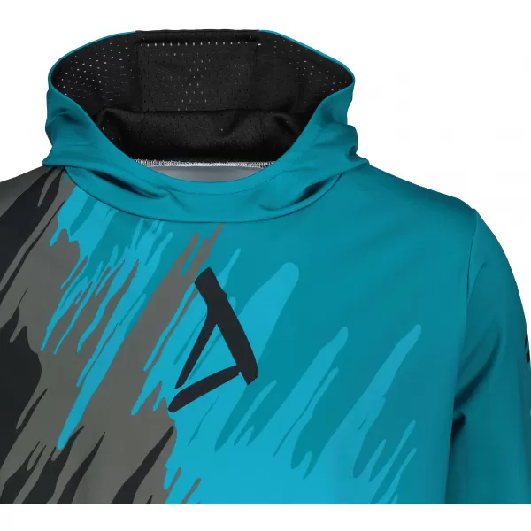  Férfi prémium funkcionális pulóver ALTISPORT VOJ/ALM006MI01 FEKETE/KEROZIN 