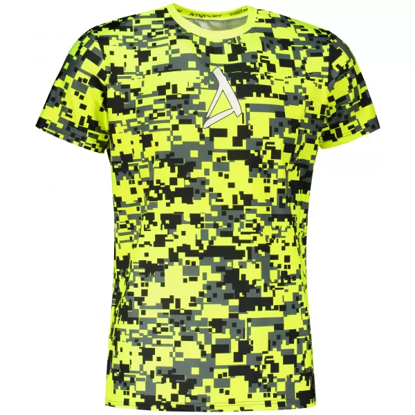  Prémium plusz funkcionális férfi póló ALTISPORT VOJ/ALM011TR02 NEON/SÁRGA 