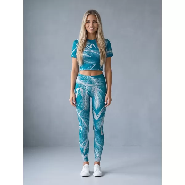  Női hosszú prémium leggings ALTISPORT VOJ/ALW001LEG01 SMARAGD 