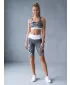 Dámské legíny nad kolena premium ALTISPORT VOJ/ALW022LEG02 ŠEDÁ