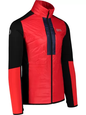 Férfi sportdzseki NORDBLANC MULTISPORT NBWJM7985 PIROS