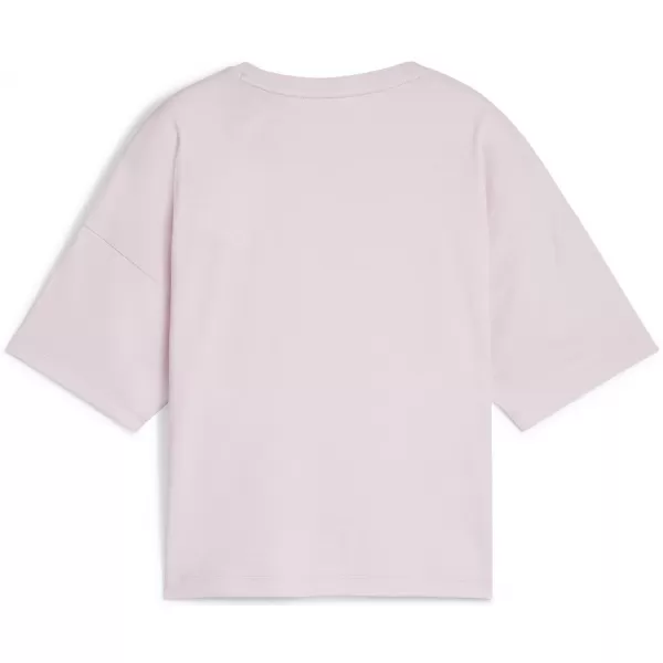  Női póló PUMA ESS CROPPED LOGO TEE 586866-60 LILA 