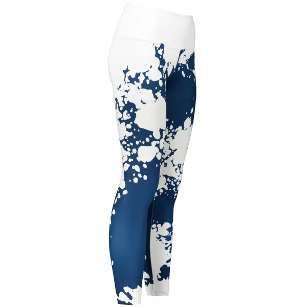 Női hosszú prémium leggings ALTISPORT VOJ/ALW012LEG01 FEHÉR KÉK 