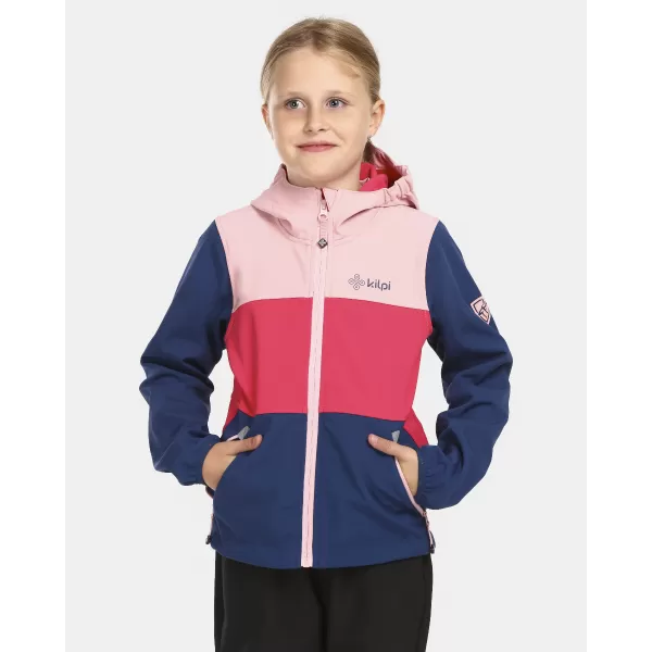  Lányos softshell kabát KILPI RAVIA-J UJ0119KI RÓZSASZÍN 