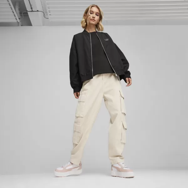  Női kabát PUMA STYLE JACKET 623687-01 FEKETE 