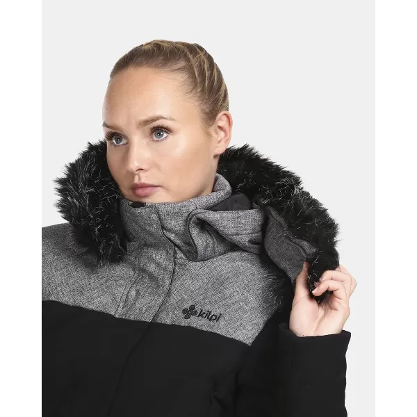  Női télikabát KILPI KETRINA-W UL0129KI FEKETE 