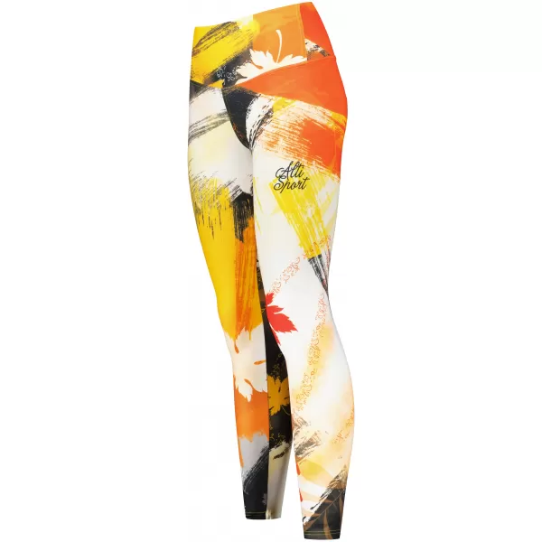  Női hosszú prémium leggings ALTISPORT VOJ/ALW019LEG01 NARANCS 