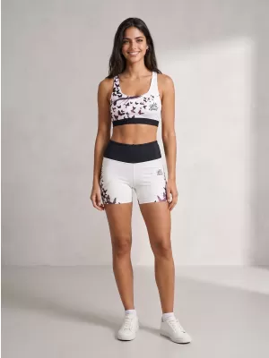 Női rövid prémium leggings ALTISPORT VOJ/ALW022LEG03 FEHÉR