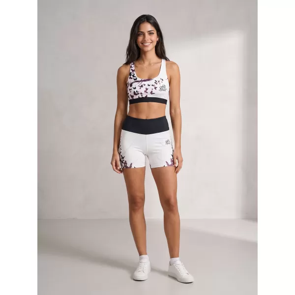  Női rövid prémium leggings ALTISPORT VOJ/ALW022LEG03 FEHÉR 