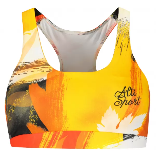 Női prémium sportmelltartó ALTISPORT VOJ/ALW019POD01 NARANCS 
