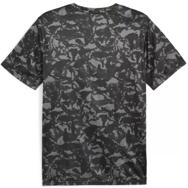  Férfi póló PUMA TRAIN FAV AOP TEE 525169-01 FEKETE 